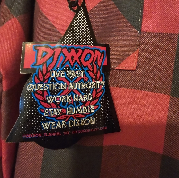 DIXXON ELEKTRIK Men's Flannel Shirt 4X - Picture 5 of 7
